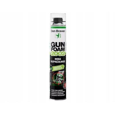 Piana montażowa Gun Foam 2002 do okien, drzwi, bram i rolet 750ml, 369819