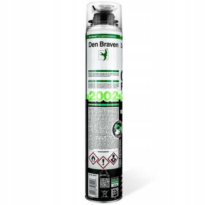 Piana montażowa Gun Foam 2002 do okien, drzwi, bram i rolet 750ml, 369819
