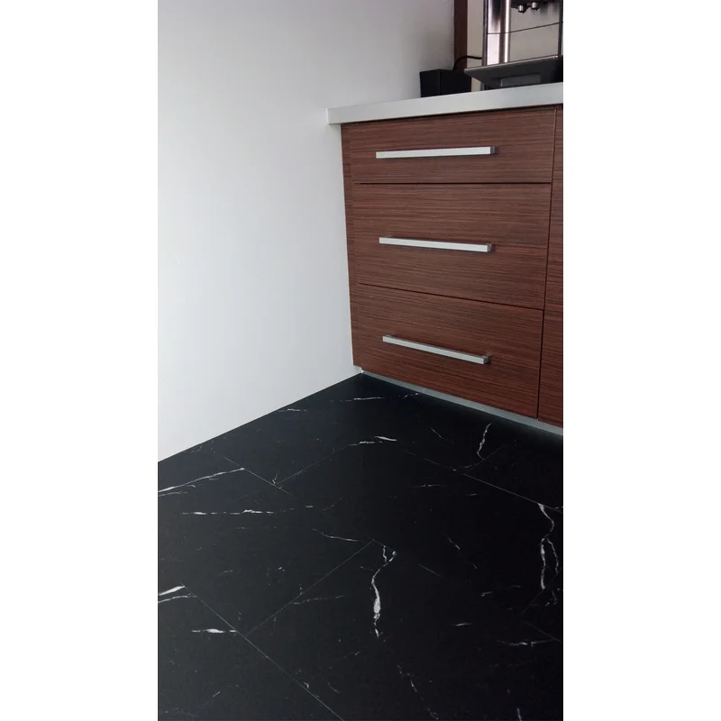 Panele Winylowe Samoprzylepne Marmur Czarny Calacat FC23073-