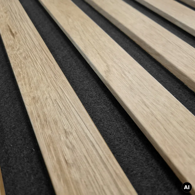 Lamele Akustyczne Dąb Naturalny na Filcu L 397, 120043498 -