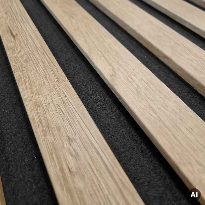 Lamele Akustyczne Dąb Naturalny na Filcu L 397, 120043498 -