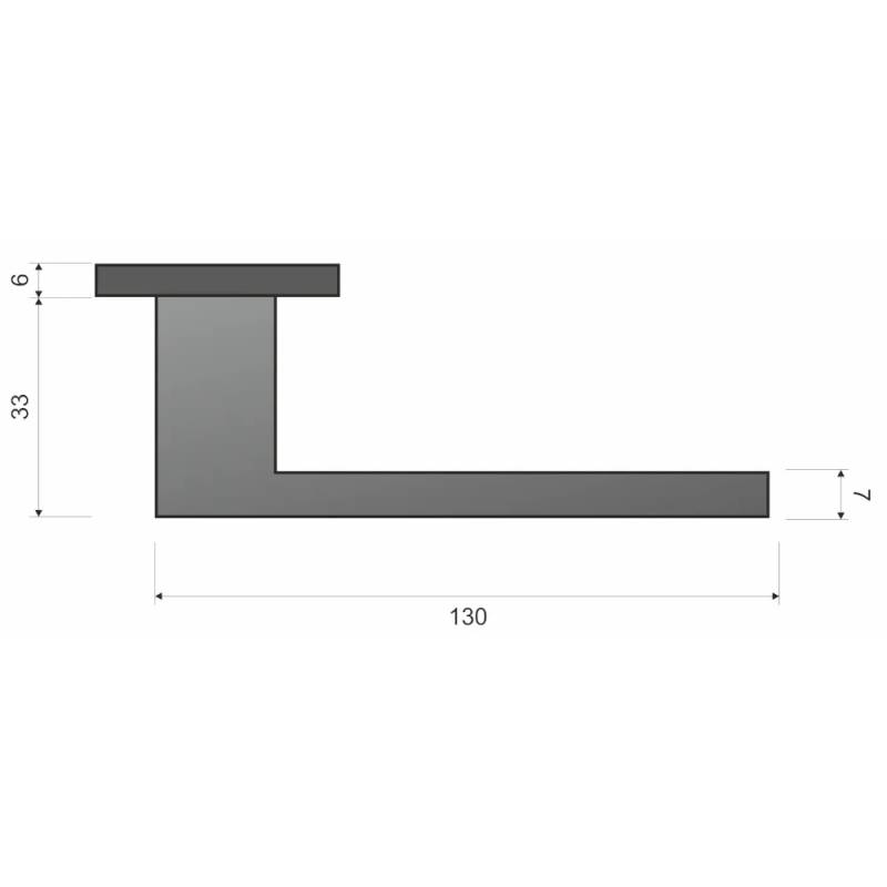 Klamka Cavo M700 Chrom Mat, 5901289085731