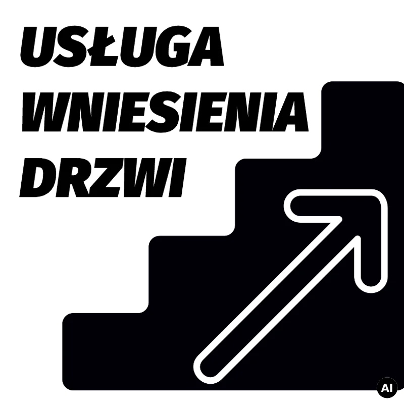 Usługa Wniesienie 1 kompletu drzwi przy dostawie