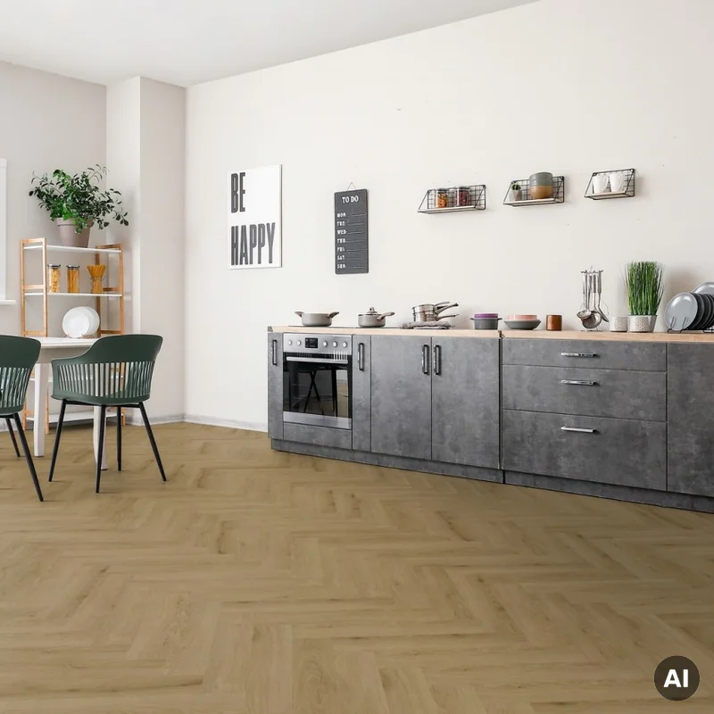 Panele winylowe SPC LVT Mantaro Pecan PureCoat MAN HB-24-561