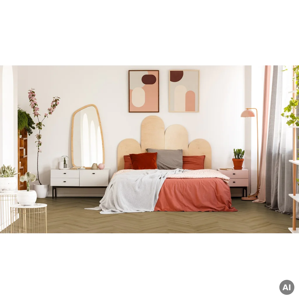 Panele winylowe SPC LVT Mantaro Pecan PureCoat 6.5 mm Klasa 34, MAN HB-24-5619-IB