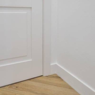 Listwa przypodłogowa MDF 80 Biała LIS000277, 5905450602055