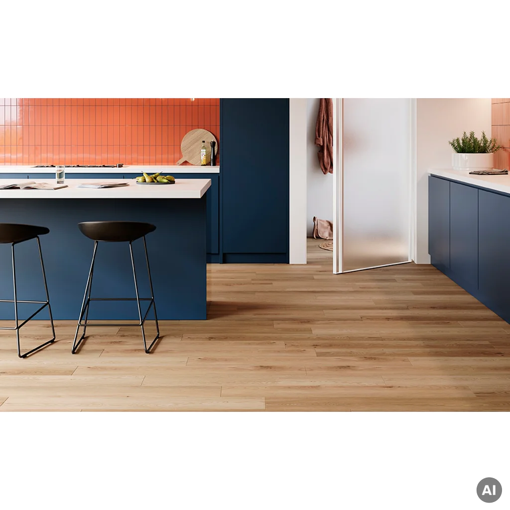 Panele winylowe SPC LVT Chestnut PureCoat 5 mm Klasa 33, TAR-24-849-IB