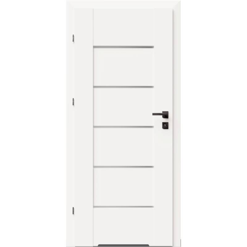 Drzwi DRE Lumio 1 przylgowe lewe 70cm WC z podcięciem wentylacyjnym, DRE 400011047