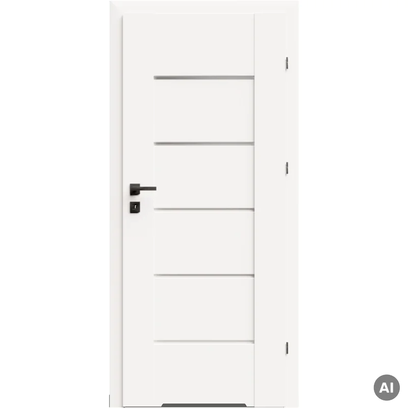 Drzwi DRE Lumio 9 przylgowe prawe 70cm WC z podcięciem went