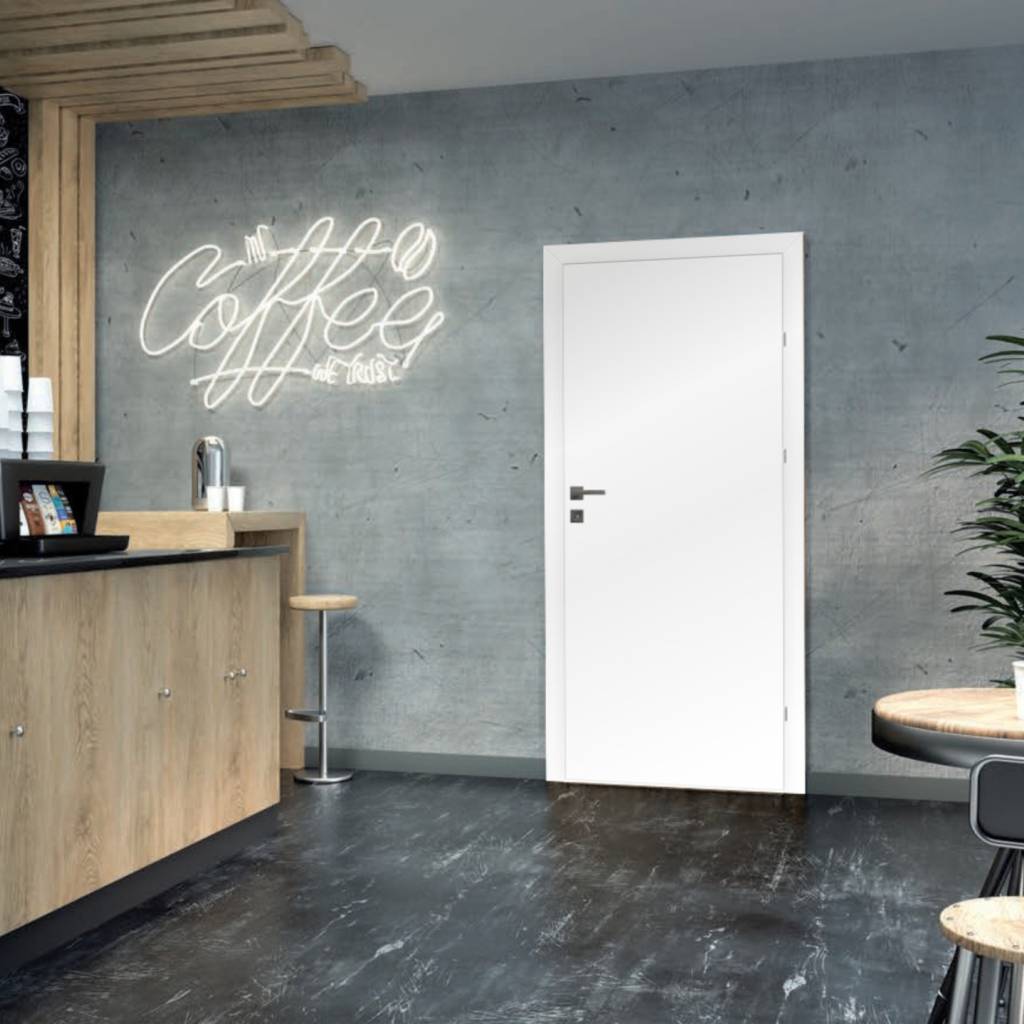 Drzwi DRE Standard Invest 10 przylgowe prawe 60cm WC z podcięciem wentylacyjnym, DRE 400011066