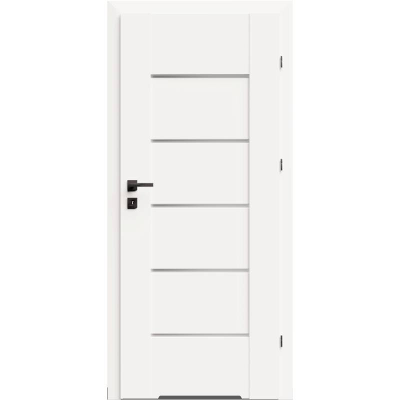 Drzwi DRE Lumio 1 przylgowe prawe 70cm WC z podcięciem wentylacyjnym, DRE 400011048
