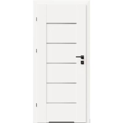 Drzwi DRE Lumio 1 przylgowe lewe 80cm WC z podcięciem wentylacyjnym, DRE 400011051