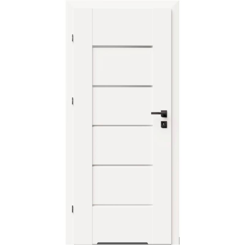 Drzwi DRE Lumio 9 przylgowe lewe 80cm WC z podcięciem wentylacyjnym, DRE 400011061