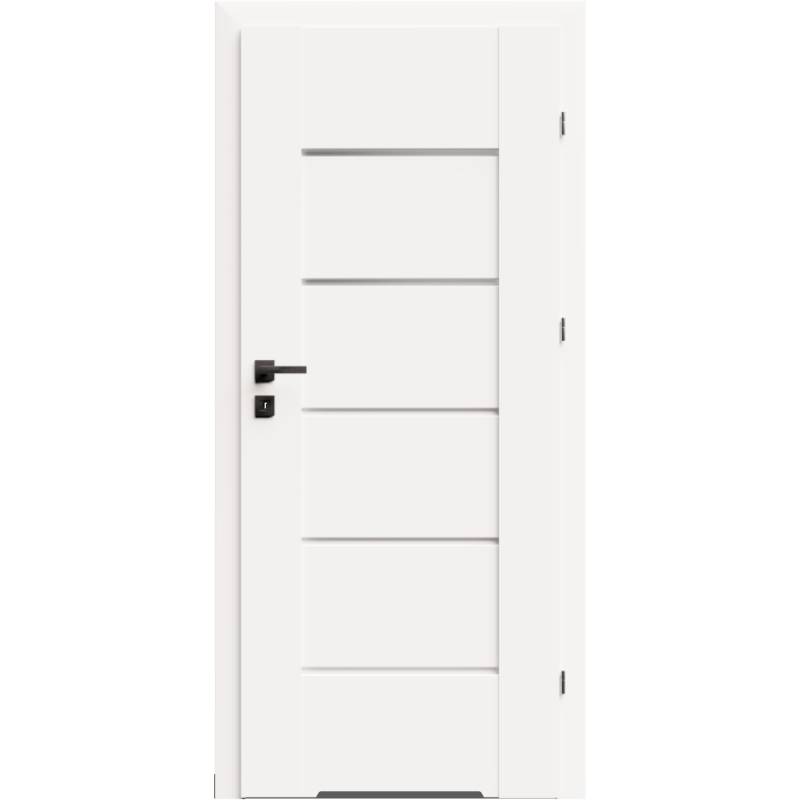 Drzwi DRE Lumio 9 przylgowe prawe 80cm WC z podcięciem wentylacyjnym, DRE 400011062