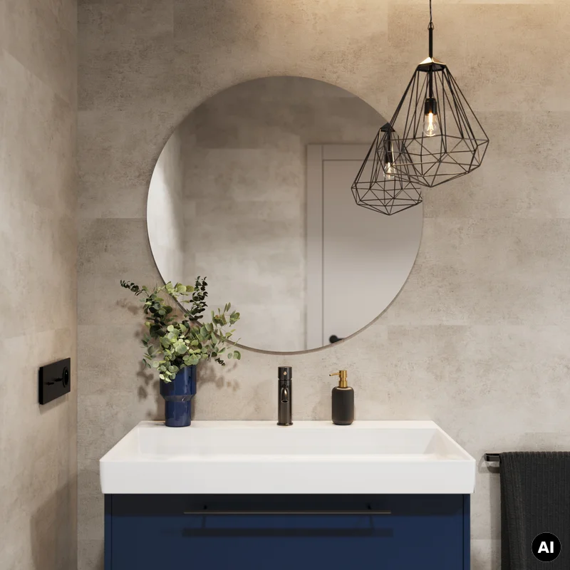 Panele ścienne Concrete Beige Beton Beż Matowy 120X60 6064