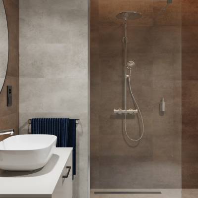 Panele ścienne Rusty 30x60 Rdzawy Matowy EC64241