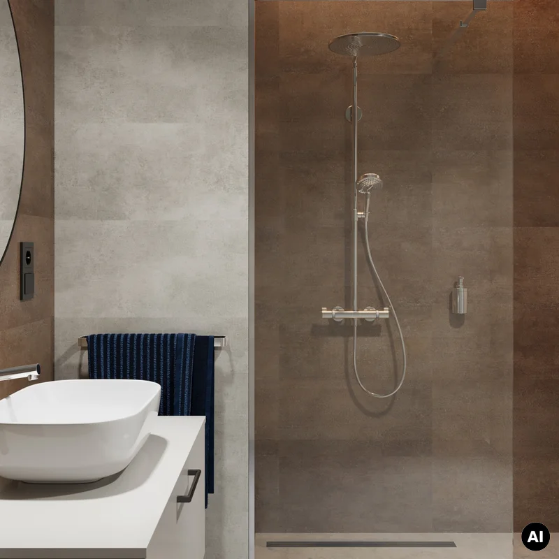 Panele ścienne Rusty 30x60 Rdzawy Matowy EC64241