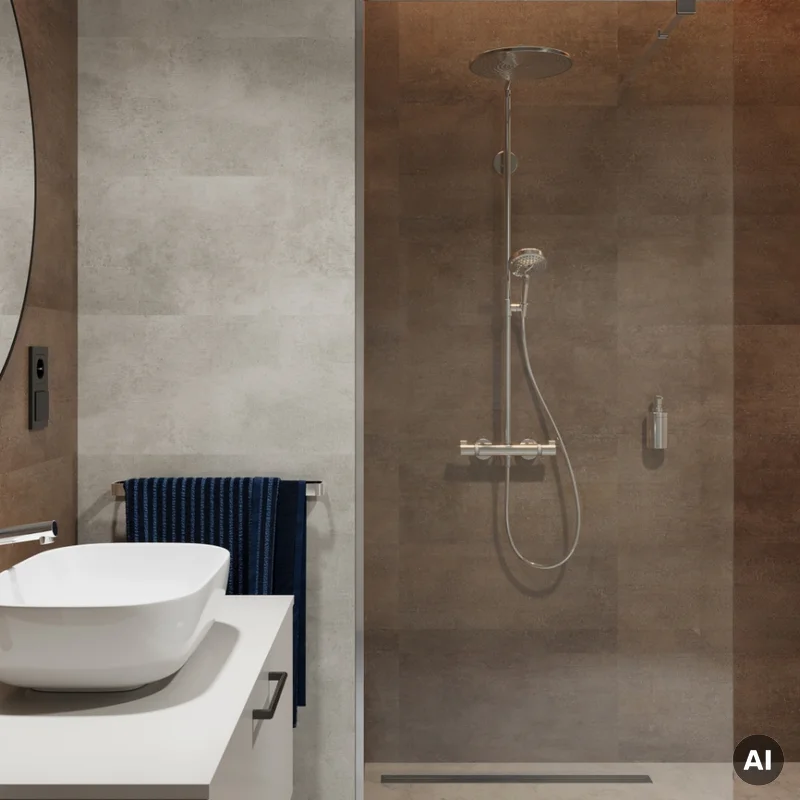 Panele ścienne Rusty 120X60 Rdzawy Matowy EC64242