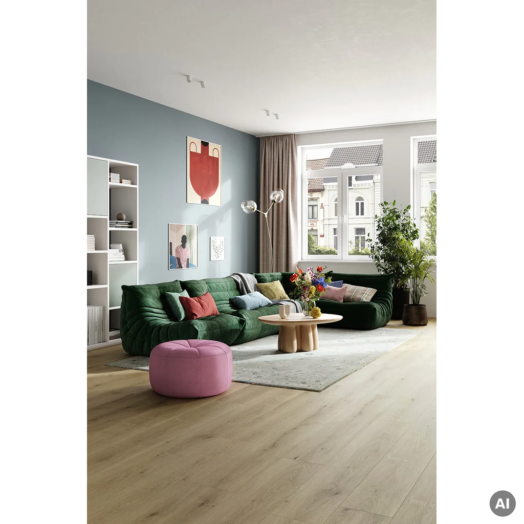 Panele winylowe SPC LVT Pecan PureCoat 6.5 mm Klasa 34, MAN-24-5619-IB