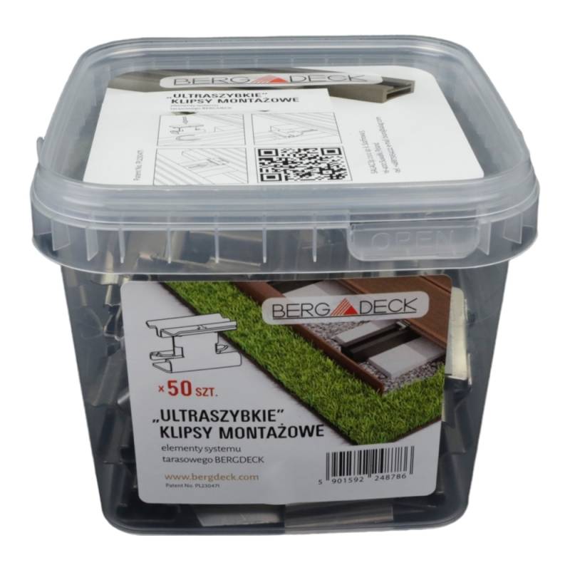 Zestaw montażowy Ultra Szybki 50szt BDZKOB