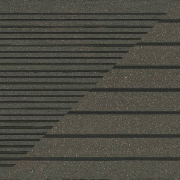 Deska tarasowa dwustronna BERGDECK B150 szczotkowana Czarny 2,4m 25 mm, BD1002