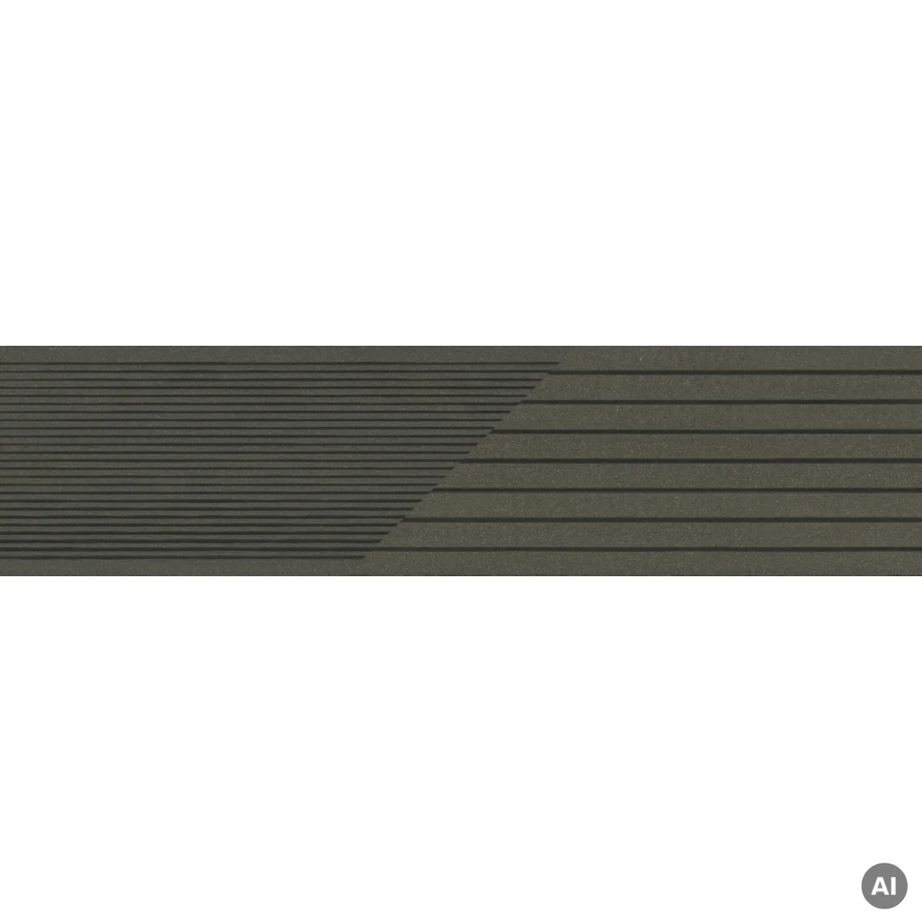 Deska tarasowa dwustronna BERGDECK szczotkowana Czarny 2,4m 25 mm, BD1002