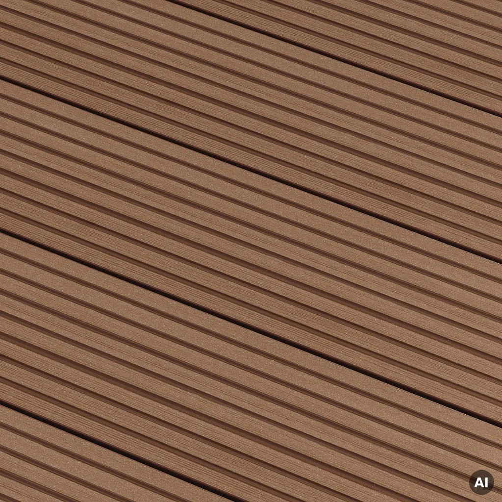 Deska tarasowa dwustronna BERGDECK Szczotkowana Kasztan 2,4m 25 mm, BD1004