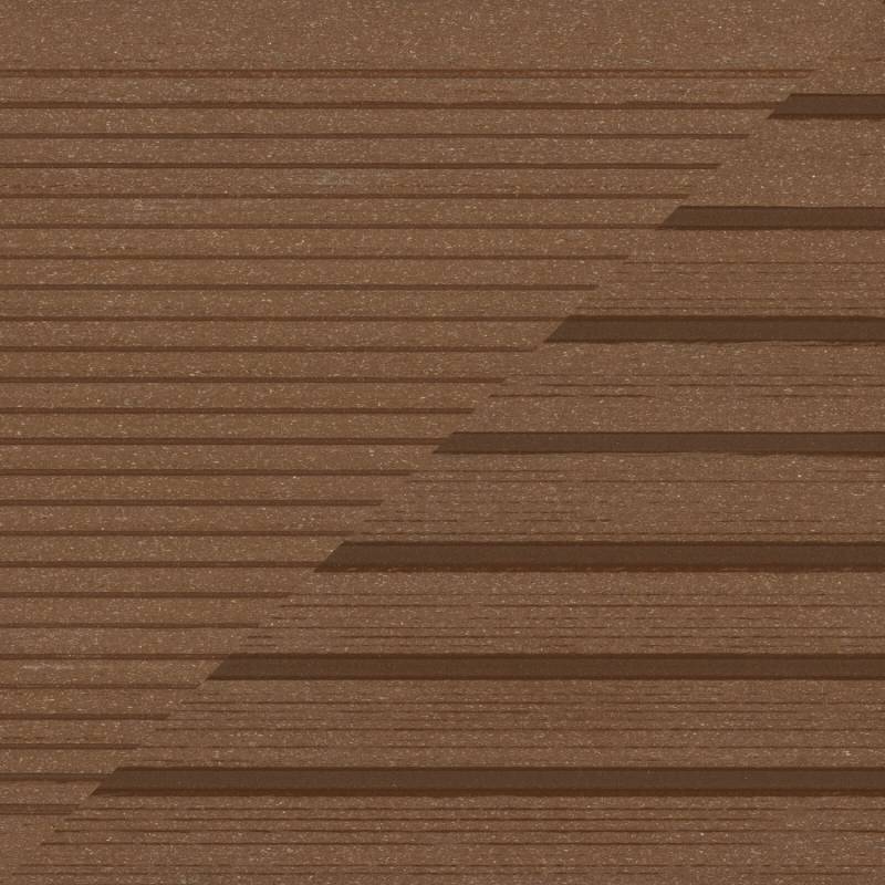 Deska tarasowa dwustronna BERGDECK B150 Szczotkowana Kasztan 2,4m 25 mm, BD1004