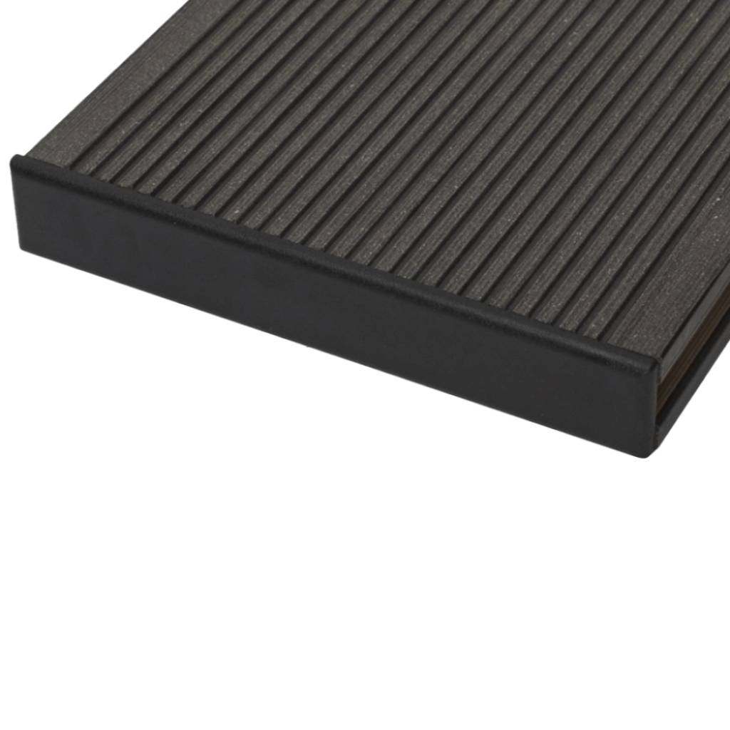 Zaślepki do deski tarasowej BERGDECK Czarne 12szt BDZD02