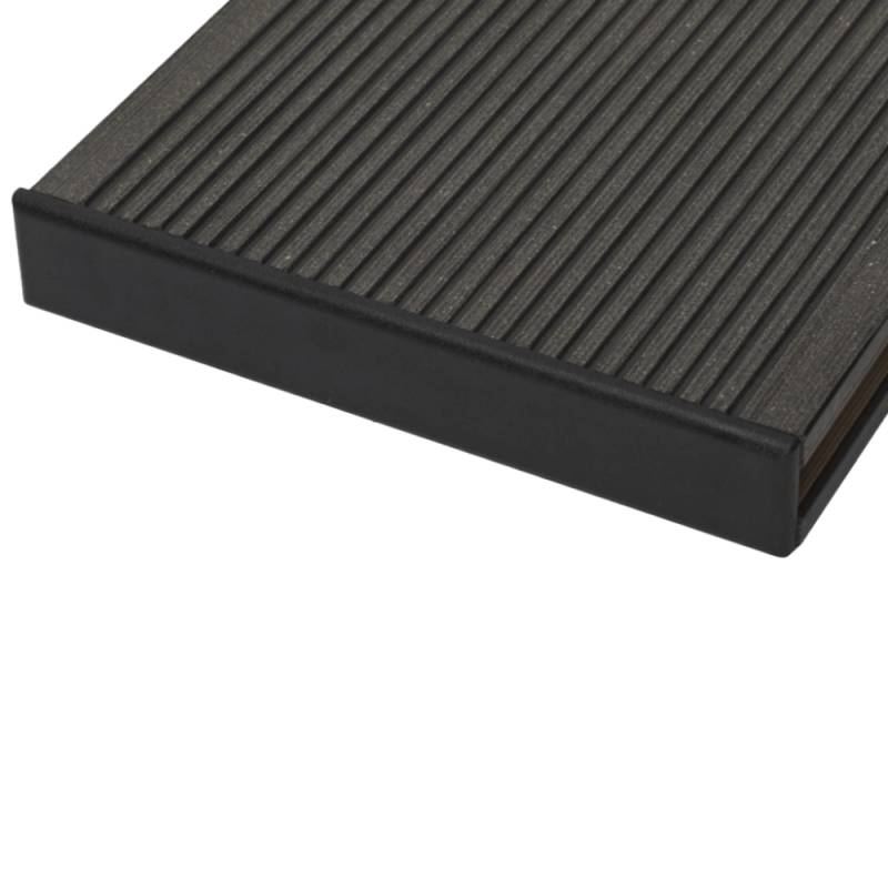 Zaślepki do deski tarasowej BERGDECK Czarne 12szt BDZD02