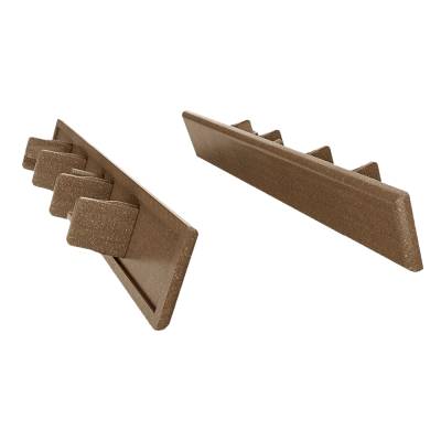 Zaślepki do deski tarasowej BERGDECK Wild Teak 12szt BDZD07