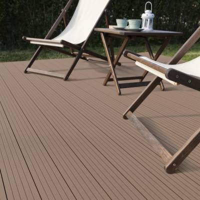 Deska tarasowa dwustronna Salag Eco E140 szczotkowana Orzech 2,2m 22 mm, BE5103