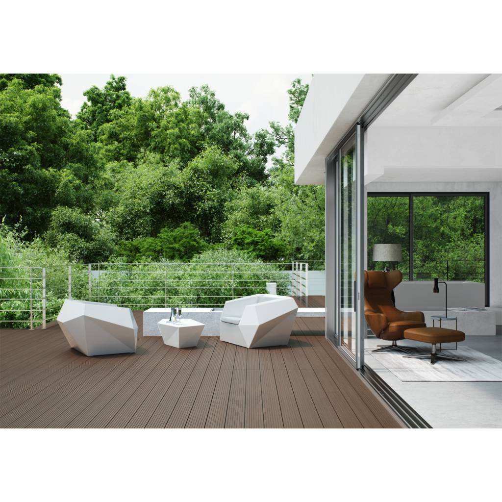Deska tarasowa dwustronna Salag Eco E140 szczotkowana Orzech 2,2m 22 mm, BE5103