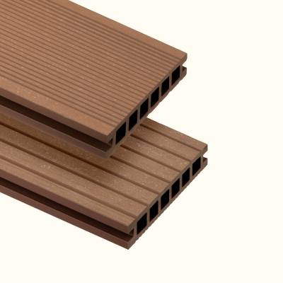 Deska tarasowa dwustronna Salag Eco E140 szczotkowana Kasztan 2.2m 22 mm, BE5104