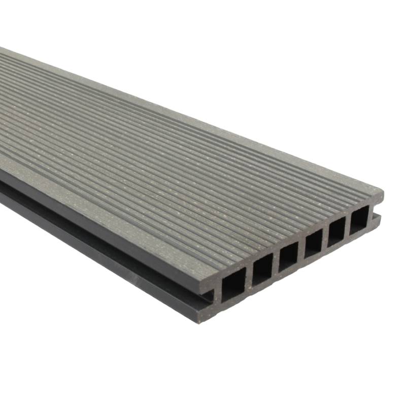 Deska tarasowa dwustronna Salag Eco E140 szczotkowana Grafit 2,2m 22 mm, BE5102