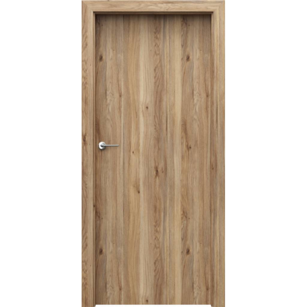 Drzwi Porta Decor model P przylgowe lewe 80 cm Dąb Catania, SPWP0P0L08DDT0SZ2AH000