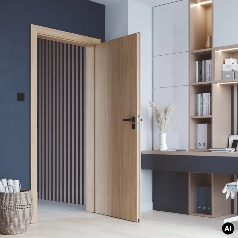 Drzwi Porta Decor P przylgowe lewe 80 cm Dąb Catania, SPWP0
