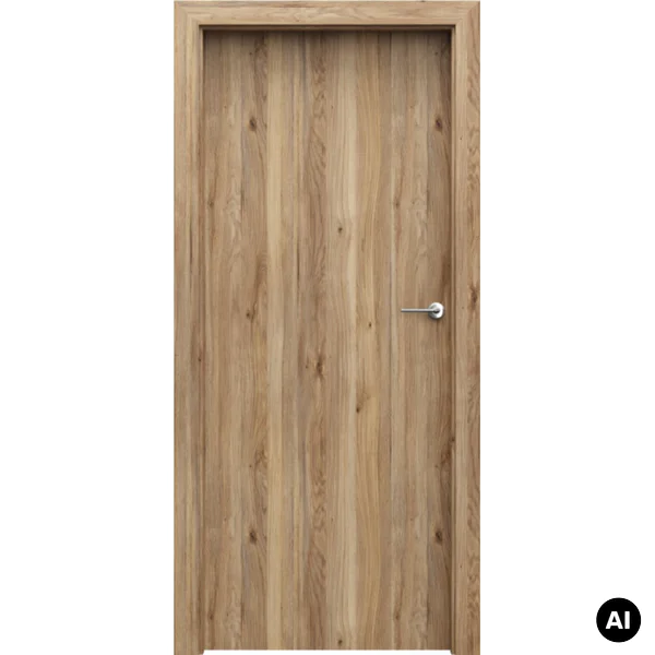 Drzwi Porta Decor P przylgowe prawe 80 cm Dąb Catania, SPWP