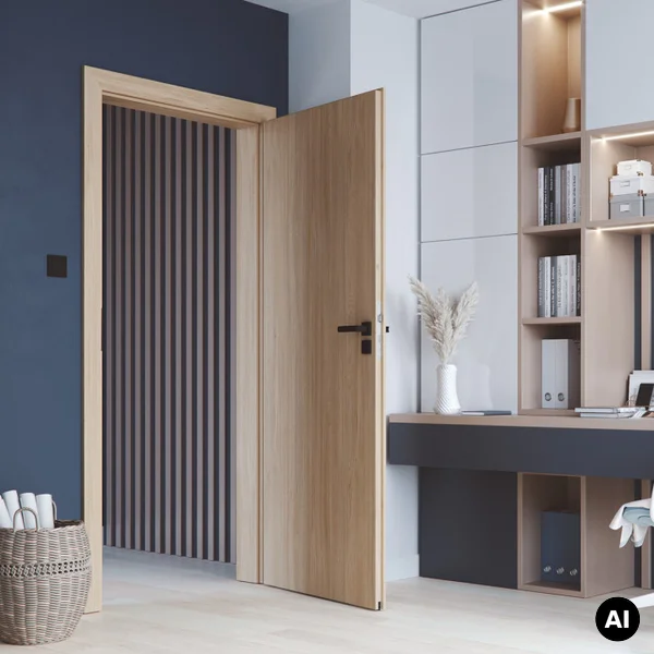 Drzwi Porta Decor P przylgowe prawe 80 cm Dąb Catania, SPWP