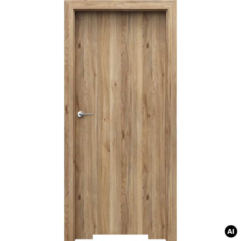 Drzwi Porta Decor P przylgowe lewe 80 cm Dąb Catania z podc