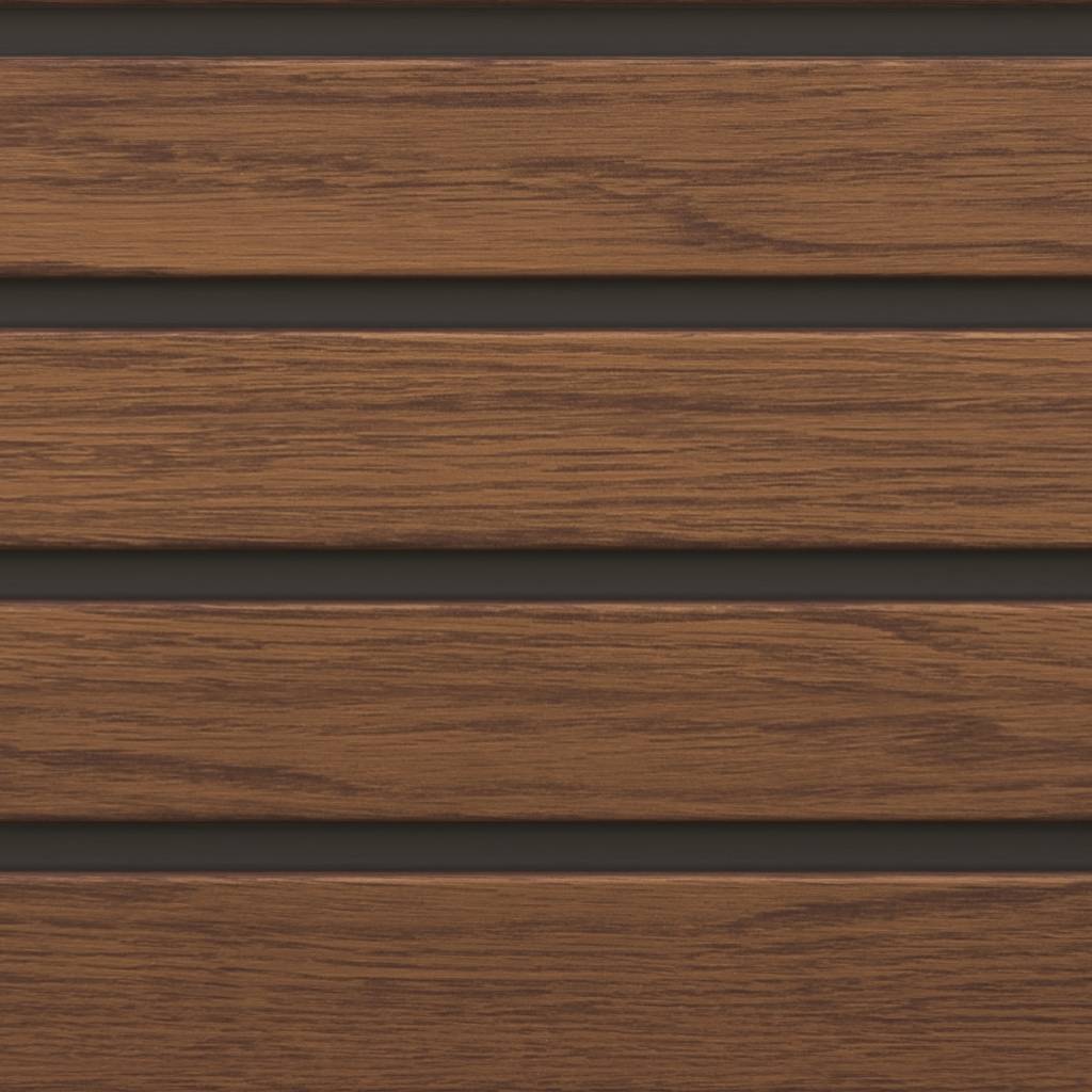 Panele zewnętrzne Fronto V-Black lamele Orzech 3030233 Panele zewnętrzne Fronto V-Black lamele Orzech 3030233