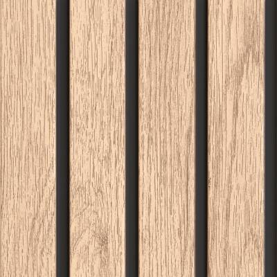 Panele zewnętrzne Fronto V-Black lamele Dąb Jasny 3030234