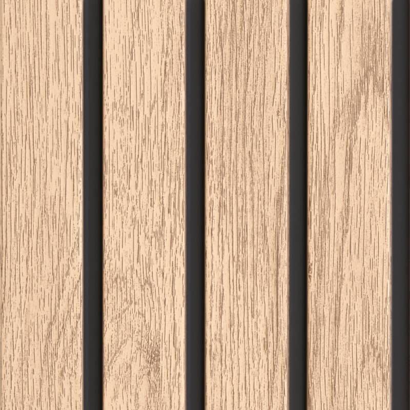 Panele zewnętrzne Fronto V-Black lamele Dąb Jasny 3030234