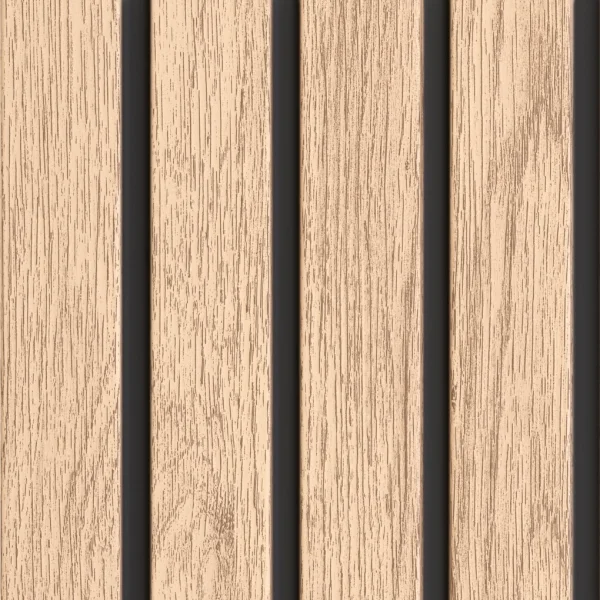 Panele zewnętrzne Fronto V-Black lamele Dąb Jasny 3030234