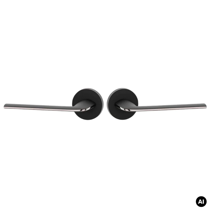 Klamka ARIA SLR Złota/Czarna, 5907609715531 - 2