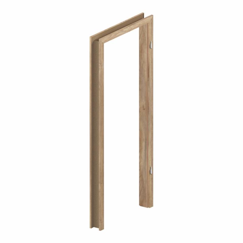 Ościeżnica regulowana PORTA SYSTEM 95-135 Dąb Catania prawa 80 cm przylgowa, OPWP6B0P08DDT0SZ260000
