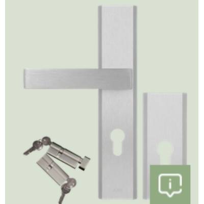 Drzwi zewnętrzne z ościeżnicą Nicolo 05B Antracyt Lewe 90cm CZYSTE POWIETRZE, 5903324177869