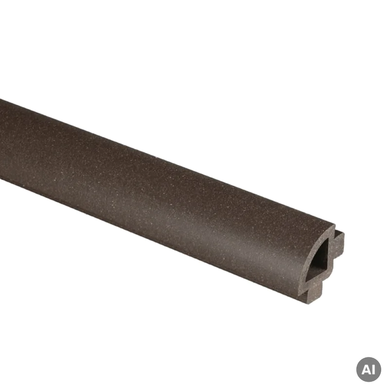 Ćwierćwałek WPC szczotkowany Orzech BDC103 32 mm