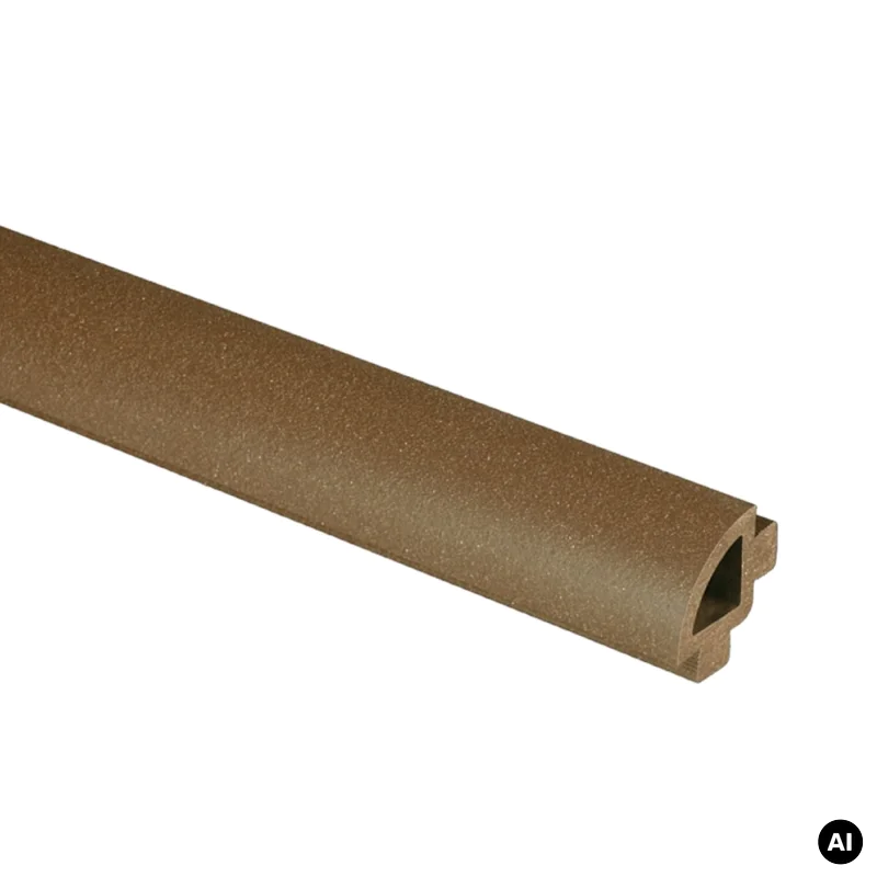 Ćwierćwałek WPC szczotkowany Wild Teak BDC107