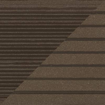 Deska tarasowa dwustronna BERGDECK B150 szczotkowana Orzech 3m 25 mm, BD7A03